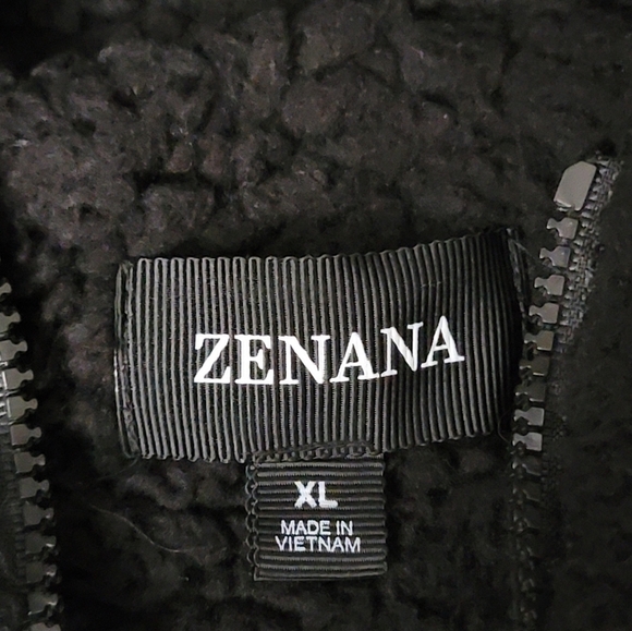 Zenana Sherpa 1/2 Zip size XL - Picture 4 of 5